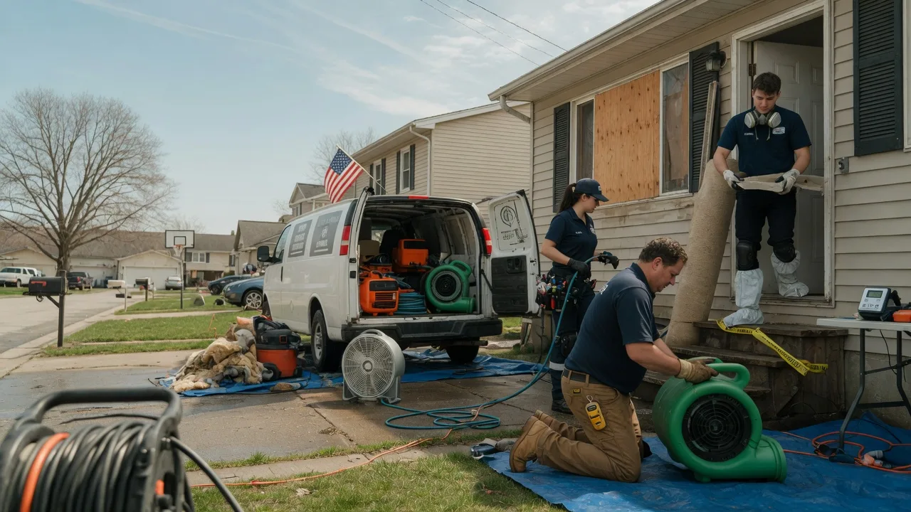 Water Damage Restoration in Hanscom Afb, MA near me